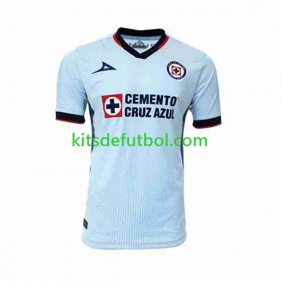Cruz Azul Hombre Camiseta de visitante 2023-2024 Manga Corta
