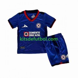 Equipación completa Niño Cruz Azul Camiseta de local 2023-2024 Manga Corta
