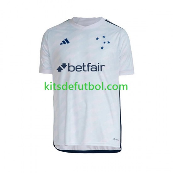 Cruzeiro 2023 Hombre Camiseta de visitante Manga Corta