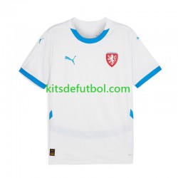 República Checa Euro 2024 Hombre Camiseta de visitante Manga Corta