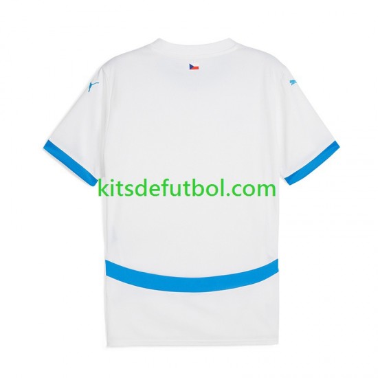República Checa Euro 2024 Hombre Camiseta de visitante Manga Corta