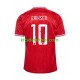 Dinamarca Eriksen 10 Euro 2024 Hombre Camiseta de local Manga Corta