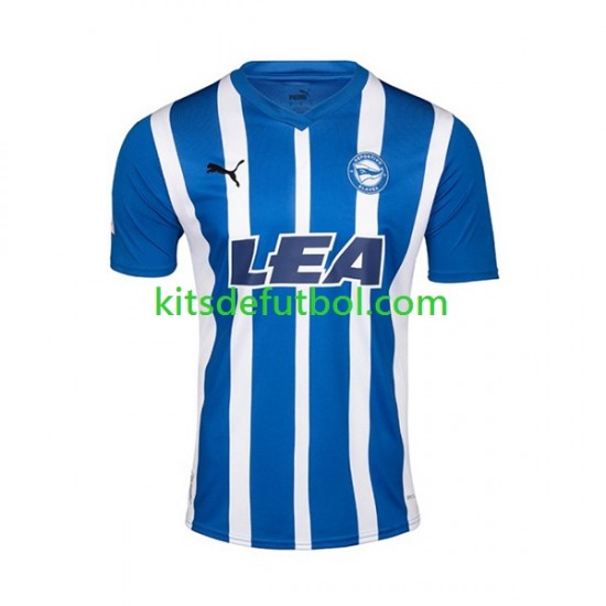 Deportivo Alaves Hombre Camiseta de local 2023-2024 Manga Corta