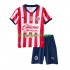 Equipación completa Niño Deportivo Guadalajara Camiseta de local 2024-2025 Manga Corta