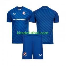 Equipación completa Niño Dinamo Zagreb Camiseta de local 2024-2025 Manga Corta