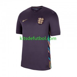 Inglaterra Euro 2024 Hombre Camiseta de visitante Manga Corta