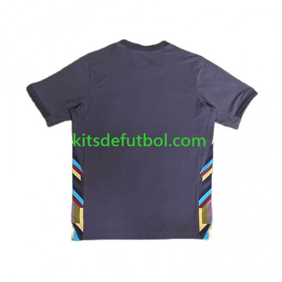 Inglaterra Euro 2024 Hombre Camiseta de visitante Manga Corta