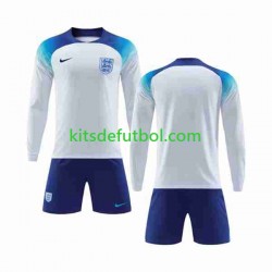 Equipación completa Niño Inglaterra World Cup 2022 Camiseta de local Manga Larga