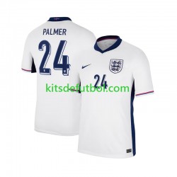 Inglaterra Cole Palmer 24 2024 Hombre Camiseta de local Manga Corta