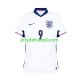 Inglaterra Harry Kane 9 Euro 2024 Hombre Camiseta Blanco de local Manga Corta