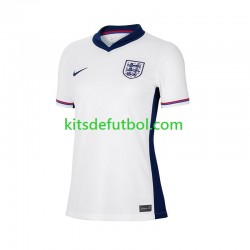 Inglaterra Euro 2024 Mujer Camiseta de local Manga Corta