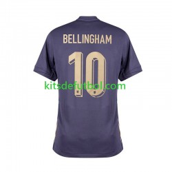 Inglaterra Jude Bellingham 10 Euro 2024 Hombre Camiseta de visitante Manga Corta