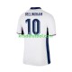 Inglaterra Jude Bellingham 10 Euro 2024 Hombre Camiseta Blanco de local Manga Corta