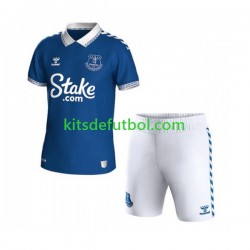 Equipación completa Niño Everton Camiseta de local 2023-2024 Manga Corta