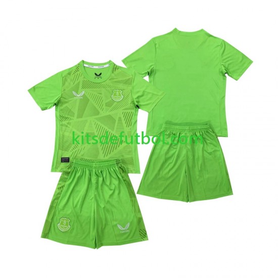 Equipación completa Niño Everton Portero Camiseta de local 2024-2025 Manga Corta