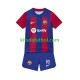 Equipación completa Niño FC Barcelona Ansu Fati 10 Camiseta de local 2023-2024 Manga Corta