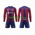 Equipación completa Niño FC Barcelona Camiseta de local 2023-2024 Manga Larga