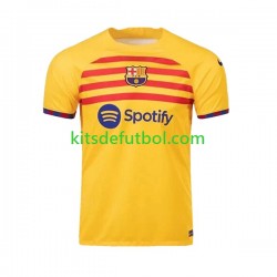 FC Barcelona Hombre Camiseta Cuarta 2022-2023 Manga Corta