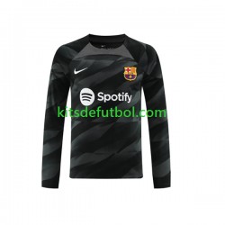 FC Barcelona Portero Hombre Camiseta de visitante 2023-2024 Manga Larga