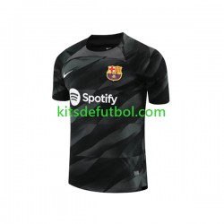 FC Barcelona Portero Hombre Camiseta de visitante 2023-2024 Manga Corta