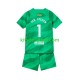 Equipación completa Niño FC Barcelona Portero Ter Stegen 1 Camiseta de local 2023-2024 Manga Corta