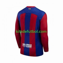 FC Barcelona Hombre Camiseta de local 2023-2024 Manga Larga