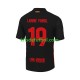 FC Barcelona LAMINE YAMAL 19 UCL Font Hombre Camiseta de visitante 2024-2025 Manga Corta