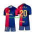 Equipación completa Niño FC Barcelona Olmo 20 Camiseta de local 2024-2025 Manga Corta