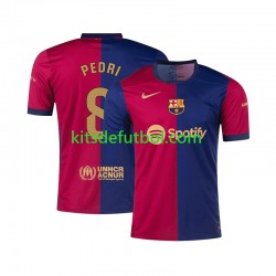 FC Barcelona PEDRI 8 Hombre Camiseta de local 2024-2025 Manga Corta