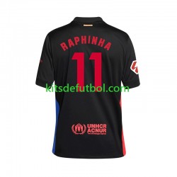 FC Barcelona RAPHINHA 11 Hombre Camiseta alternativa 2024-2025 Manga Corta