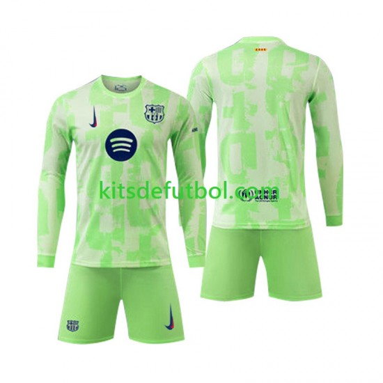 FC Barcelona Camiseta alternativa 2024-2025 Manga Larga