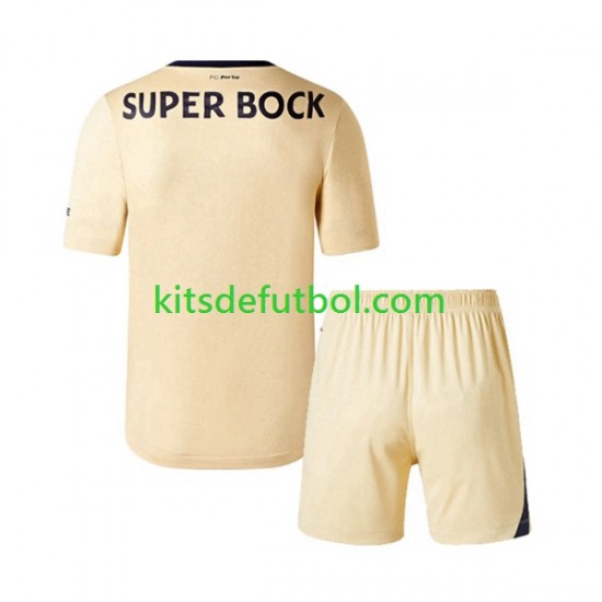 Equipación completa Niño FC Porto Camiseta de visitante 2023-2024 Manga Corta