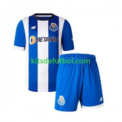 Equipación completa Niño FC Porto Camiseta de local 2023-2024 Manga Corta