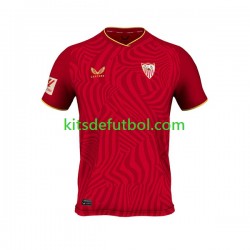 Sevilla FC Hombre Camiseta de visitante 2023-2024 Manga Corta