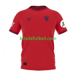 Sevilla FC Hombre Camiseta de visitante 2024-2025 Manga Corta