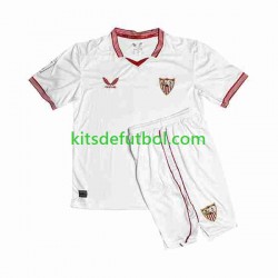 Equipación completa Niño Sevilla FC Sergio Ramos 4 Camiseta de local 2023-2024 Manga Corta