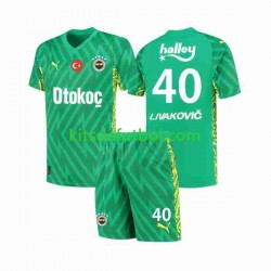 Portero Fenerbahce Livakovic 40 Footbal Kit de local 2023-2024 Manga Corta