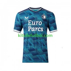 Feyenoord Rotterdam Hombre Camiseta de visitante 2023-2024 Manga Corta