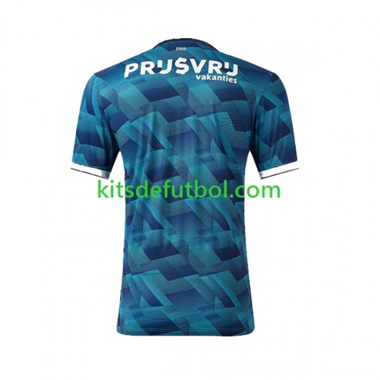 Feyenoord Rotterdam Hombre Camiseta de visitante 2023-2024 Manga Corta
