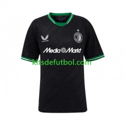 Feyenoord Rotterdam Hombre Camiseta de visitante 2024-2025 Manga Corta