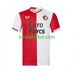 Feyenoord Rotterdam Hombre Camiseta de local 2023-2024 Manga Corta