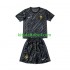 Equipación completa Niño Francia Portero Euro 2024 Camiseta Negro de visitante Manga Corta