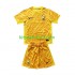 Equipación completa Niño Francia Portero Euro 2024 Camiseta Amarillo de local Manga Corta