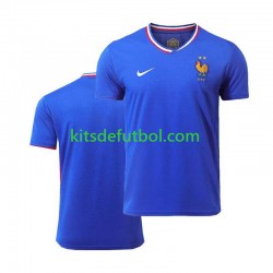 Francia Euro 2024 Hombre Camiseta de local Manga Corta
