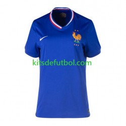 Francia Euro 2024 Mujer Camiseta de local Manga Corta