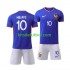 Equipación completa Niño Francia Kylian Mbappe 10 Euro 2024 Camiseta de local Manga Corta