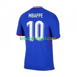 Francia Kylian Mbappe 10 Euro 2024 Hombre Camiseta de local Manga Corta