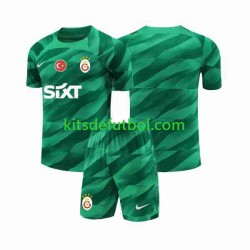 Equipación completa Niño Galatasaray Portero Camiseta de local 2023-2024 Manga Corta