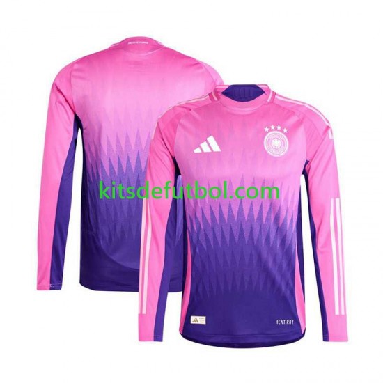 Alemania Euro 2024 Hombre Camiseta de visitante Manga Larga
