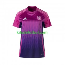 Alemania Euro 2024 Mujer Camiseta de visitante Manga Corta